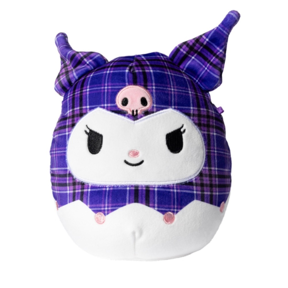 Kuromi Plaid Squishmallow